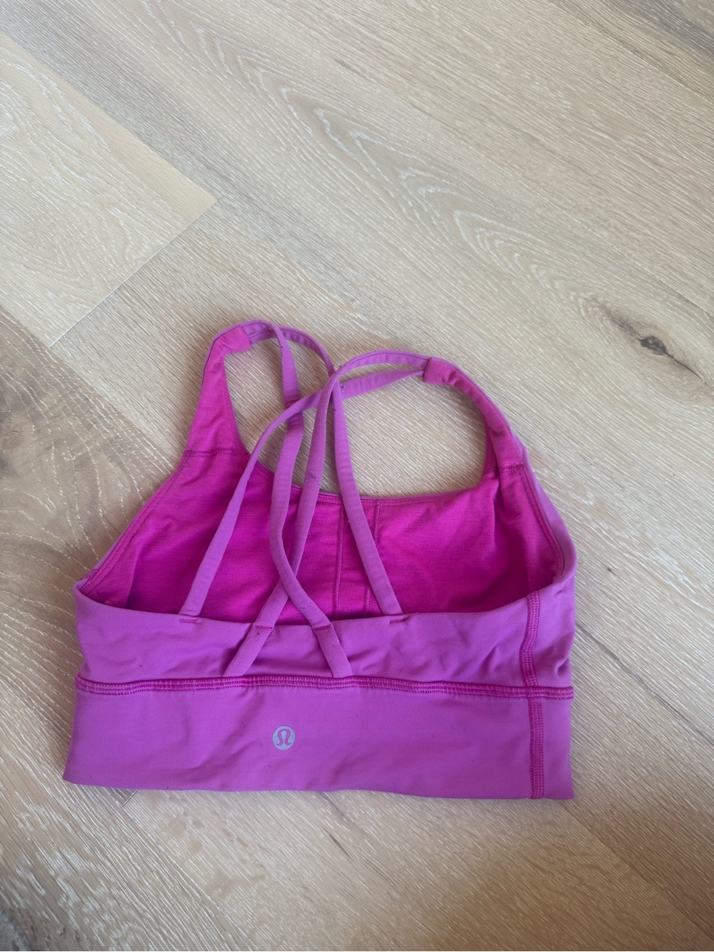 lululemon athletica Hot Pink sports bra energy